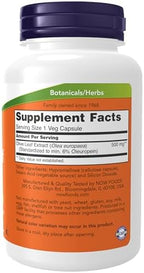 NOW Foods Supplements, Olive Leaf Extract 500 mg, Free Radical Scavenger*, 120 Veg Capsules