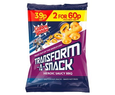 Golden Wonder Transform-A-Snack Heroic Saucy BBQ (30g x 24)