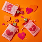 Bulk Valentines Milk Chocolate Peanut Butter Hearts - 18 oz, Individually Wrapped Valentine's Day Chocolate Candies for Classroom Exchange, Parties, Gift Bags & Candy Bowls