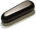 Master Massage 2-Piece Triangular Basalt Hot Stone Set – Pressure Point & Trigger Massage Tool, Thumb Saver Pack, Black