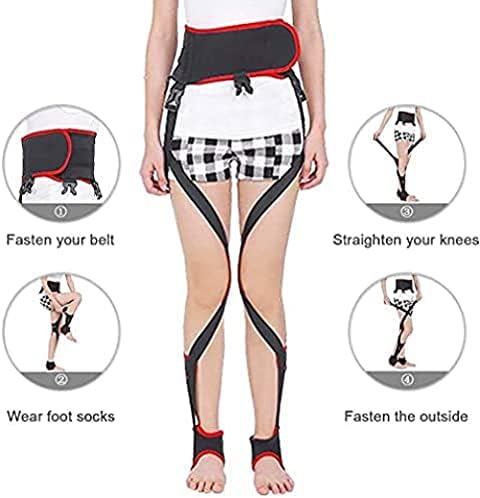 Leg Posture Corrector Unisex O/X Legs Correction Belt Knock Knees Shape Straightening Bandage for Children and Adult Men and Women Correction Band-Medium