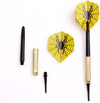 MaxMau Soft Tip Darts for Electronic Dartboard Plastic Point Dart with Standard Dart Flights 18 Darts