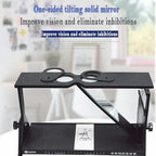 Unilateral Tilting Solid Mirror to Improve Amblyopia Training Device, Perform Training On Capturing, Drawing, Image Fusion, Etc. to Correct Amblyopia and Improve Vision.