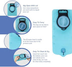 TopQuaFocus Douche Bag kit Home Coffee Enemas with 6.5FT Silicone Tube Portable Enema Bag for Men Women Colon Cleansing Flushing for Colonic Cleanse