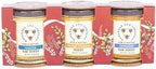 Savannah Bee Company Holiday Artisanal Honey Sampler - Premium Acacia, Orange Blossom, and Lavender Varietals - Perfect Gourmet Gift Set