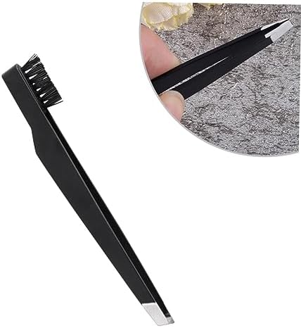 FRCOLOR Professional Eyebrow Plucker Carbon Steel Makeup Tweezers Eyebrow Clamps Brow Easy to Use