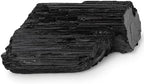 Large Raw Black Tourmaline Crystal Natural Rough Stone Healing Crystals for Meditation Reiki Energy Decoration 2-3lbs
