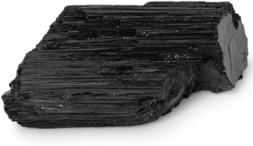 Large Raw Black Tourmaline Crystal Natural Rough Stone Healing Crystals for Meditation Reiki Energy Decoration 2-3lbs