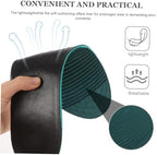 Didiseaon Breathable Running Shoe Insoles for Women, Anti-Skid Comfort Footbeds, Thin Cushioning Inserts for Sports and Military Training, Black Size 35-40
