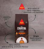 Delta Cafés Lote Chávena 1kg/35.2oz Whole Bean Coffee – Arabica & Robusta Blend, Brazil & Guatemala Origins, Full-Bodied Espresso with Chocolate, Malt & Hazelnut Notes