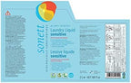 Sonett Organic Laundry Liquid Detergents, Sensitive (1 Count) For People With Allergies GMO Free Certified Organically Grown