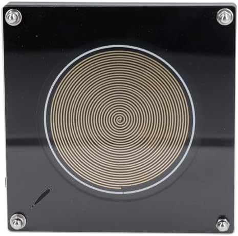 Hilitand Schumann Resonance Generator 7.83HZ Ultra Low Frequency Pulse Resonator with Indicator Improve Sleep and Health, Stable and Effective, Suitable Containers for Water Filling
