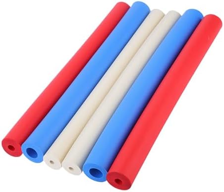 6Pcs Foam Handle Sleeve, Foam Aid Extended Handle Slip Cylindrical Foam Tube Grip Non Slip Utensils Pen Foam Handle Cover Padding Grip for Disabled Elderl