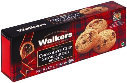 Walkers Classic Shortbread Chocolate Chip - 4.4 oz