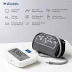 Alcedo Blood Pressure Monitor for Home Use, Automatic Digital BP Machine with Large Cuff for Upper Arm, LCD Screen, 2x120 Memory, Talking Function