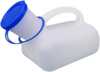 Travel Urine Bottle - 1000ml Urine Container with Funnel Lid,Large Capacity Portable Urinal for Women Men Camping Backpacking Hiking Fishing Road Trip Walking Outdoor Activities