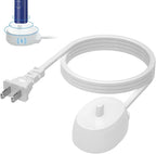 Replacement Charger for Braun Oral-B Electric Toothbrush – Compatible with Oral-B Model 3757, Waterproof IP67 Inductive Charging Base, Portable Travel-Friendly