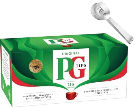 240 Original Tea Bags from Great Britain + Tea Bag Spoon