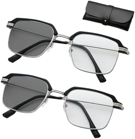 German Smart Zoom Reading Glasses Distance&near Progressive Multi-focus,Mens Smart Autofocus Glasses Self Adjusting