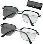 German Smart Zoom Reading Glasses Distance&near Progressive Multi-focus,Mens Smart Autofocus Glasses Self Adjusting