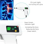 Electric Chiropractic Massager 400N, 4 Levels Force Spine Correction Massage, 10pcs Multifuction Heads for Adjusting Chiropractic, Soothing Bones, Massage Acupuncture Points
