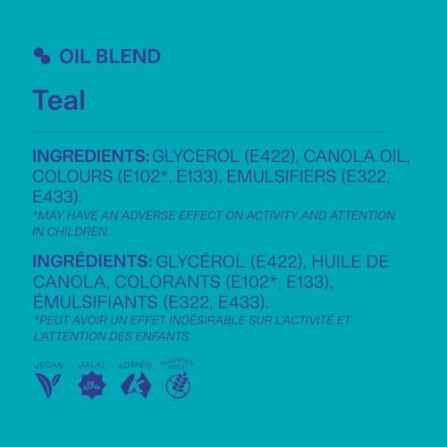 Colour Mill Oil-Based Food Coloring, 20 Milliliters (Teal)