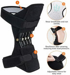 Knee Booster Exoskeleton 1 Pairs, Knee Booster Knee Joint Support Braces, for Squat, Climbing, Jogging Work Out