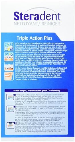 Steradent Triple Action Plus Economic Pack