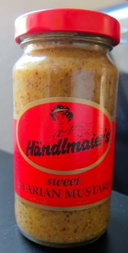 Handlmaier's Sweet Bavarian Mustard-8 oz - 230 g- IMPORTED- Shipping from USA