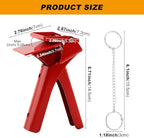 Tube Extrusion Tool,2.5" Industrial Size Dispenser,RTV Tube Squeezer Tool,Efficient RTV and Silicone Extrusion Dispenser with Easy Control Tubes Grip for One-Handed Operation