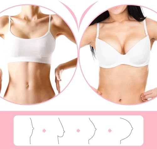 Electric Breast Massager | Chest Beauty Enlargement Machine | Vacuum Therapy Machine for Fast Enlargement | Double Cup Therapy | for Women’s Breast Health & Firming (D Cup)