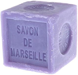 Natural Marseille Soap Lavender Traditional French Recipe Cube 300g/10.58oz