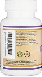 Pterostilbene Supplement 100mg Capsules (Third Party Tested) 60 Capsules, Superior to Resveratrol, Antioxidant for Longevity Support (Non-GMO, Gluten Free) by Double Wood