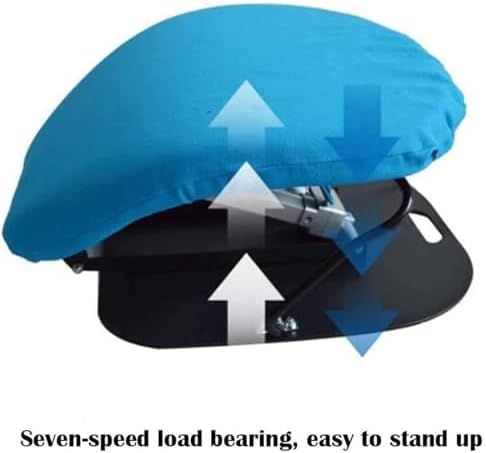 Easy Lift Assist Cushion, Portable Electric Lift Seat Cushion, Easy-to-Carry Standing Assist, Suitable for The Elderly to Assist in Standing, Supports up to 200 LBS,Blue
