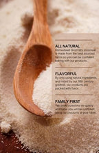 Homestead Gristmill Stone Ground White Cornmeal - Non-GMO, Chemical-Free Finely Ground Corn Meal- Long Shelf Life - Made In The USA - 10 Pounds