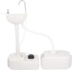 VINGLI Portable Hand Sink with 24L Recovery Tank, 5 Gal Self-contained Hand Wash Basin for Camping/RV/Garden/Outdoor Events/Gatherings, Lightweight & Detachable