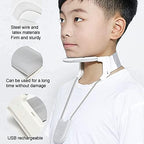 TIST Samnuerly Fractured Cervical Spine Lengthening Fixator, Neck Support Brace Hot Compress Easy to Adjust Prevent Head Forward Neck Position Device(Medium)