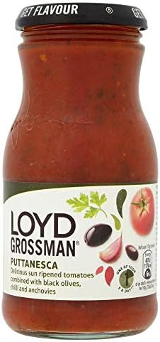 Loyd Grossman Puttanesca Pasta Sauce - 350g - Pack of 1