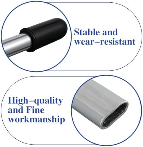 Gisafai 1 Pair Wheelchair Brake Handle Extensions Medical Transport Chair Brake Handle Extension Extenders for Wheelchair Accessories Parts