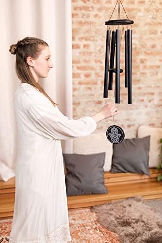 Hamsa Meditation Chimes for Relaxing Sound Healing, 2-YEAR WARRANTY