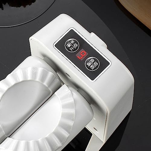 Electric Ravioli Press, Time Saving Dual Speed Gear DIY Slip Electric Dumpling Washable for Home