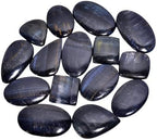 Natural Loose Gemstone 5 Piece Cabochons Lot Jewelry Making Loose Gemstone, Stone Shape Oval & Pear, Stone Size 20-35 mm