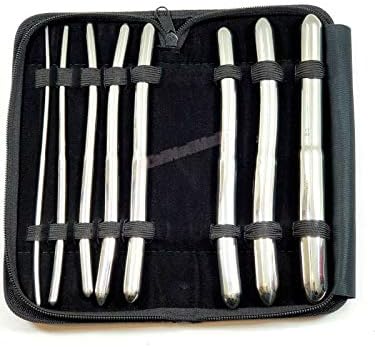Premium German Set of 8 Hegar Dilator Sounds Set 7.5" Double Ended Instrument (Double Ended)