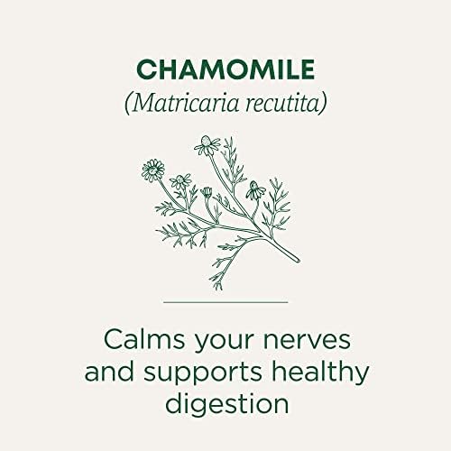 Traditional Medicinals Tea, Organic Chamomile, Calming, Calms Your Nerves, Supports Healthy Digestion, 96 Tea Bags (6 Pack)
