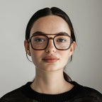 LONDON MOLE® Kennedy reading glasses | Square pilot style | Unisex | Spring hinges