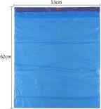 5 Gallon Drawstring Trash Bags, 20 L Blue Garbage Bags, 200 Counts/4 Rolls