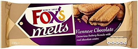 Fox's Melts Chocolate Viennese Biscuits 150G