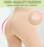 KEKING Medical Compression Pantyhose for Women & Men, Comfort 15-20 mmHg Graduated Compression Support Stockings, Open Toe Compression Tights for Varicose Veins, Edema, Flight, Beige XL