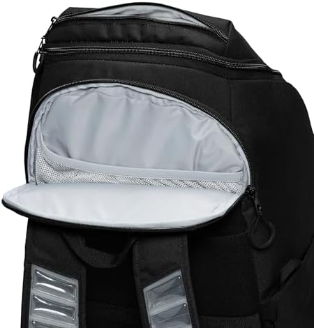 Nike, Unisex, Varsity Elite Backpack (32L), Black/Black/Metallic Silver, One Size