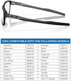 Silicone Replacement Nose Piece Nose Pads for Oakley Metalink OX8153/Coinflip OO4144/Hex Jector OX8032 Sunglasses